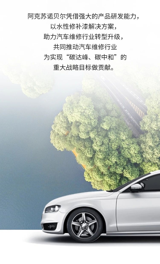 阿克苏诺贝尔新劲水性汽车修补漆荣获“中国汽修环保产品”称号！