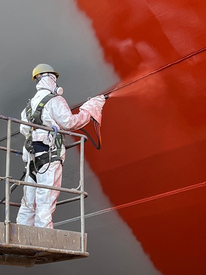 新突破！PPG证实这项技术将船用涂料过度喷涂减少40%
